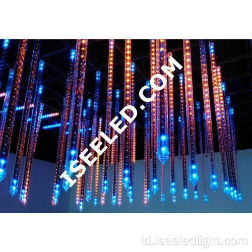 Disco Club Dekorasi DMX512 RGB LED Tube 3D